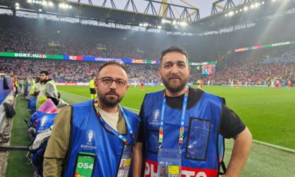 Bursalı gazeteciler EURO 2024’te